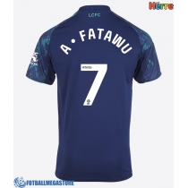 Fotballdrakt Herre Leicester City Issahaku Fatawu #7 Bortedrakt 2025-26 Kortermet